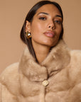 Gilet visone vanità luxury