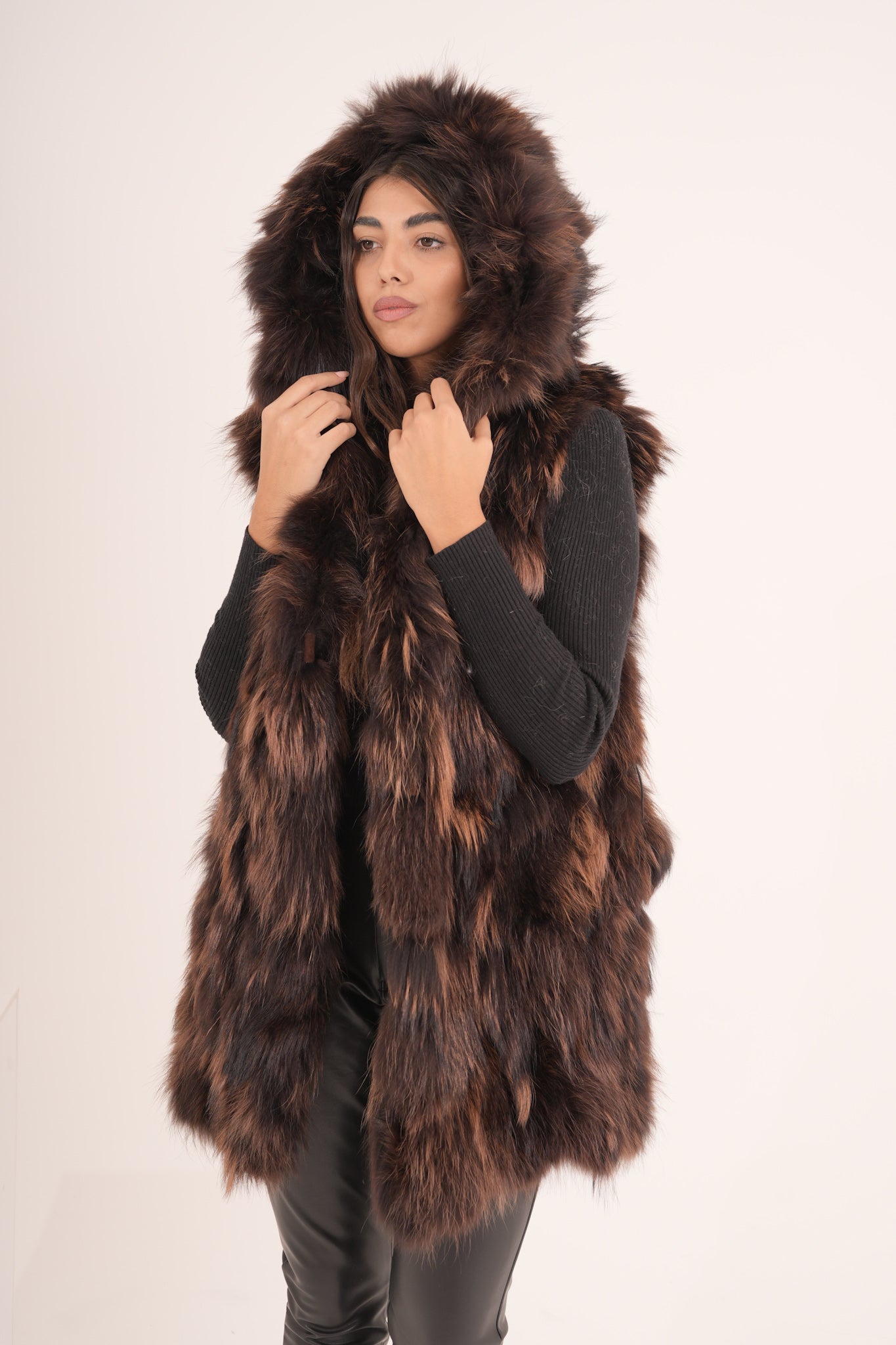 Gilet in volpe Brown mood
