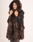Gilet in volpe Brown mood
