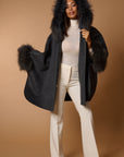 DIVA LUXURY CAPE grey