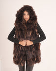Gilet in volpe Brown mood