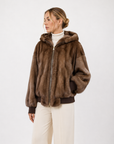 Bomber visone ICONIC Roseline