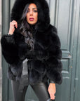 Black drama fox luxury