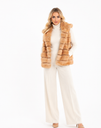 Gilet visone Tiziana
