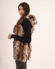 Gilet in lapin Nora