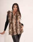 Gilet in lapin Nora