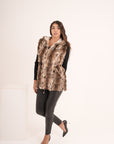 Gilet in lapin Nora