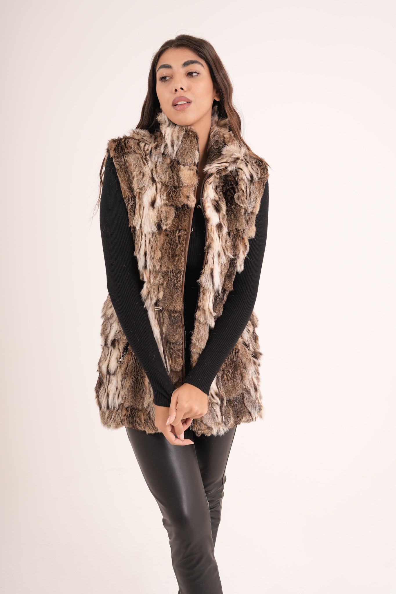 Gilet in lince