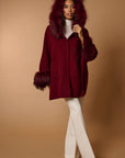DIVA LUXURY CAPE bordeaux