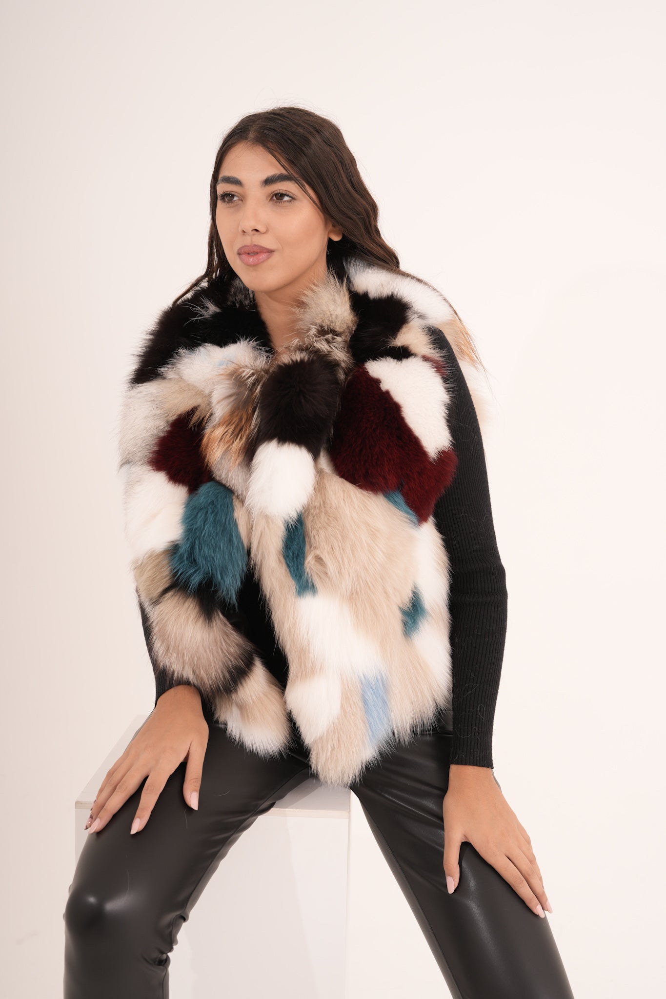 Gilet color volpe