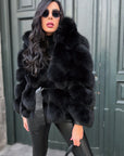 Black drama fox luxury