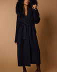 Dianne luxury coat blue