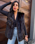 Gilet visone ghep