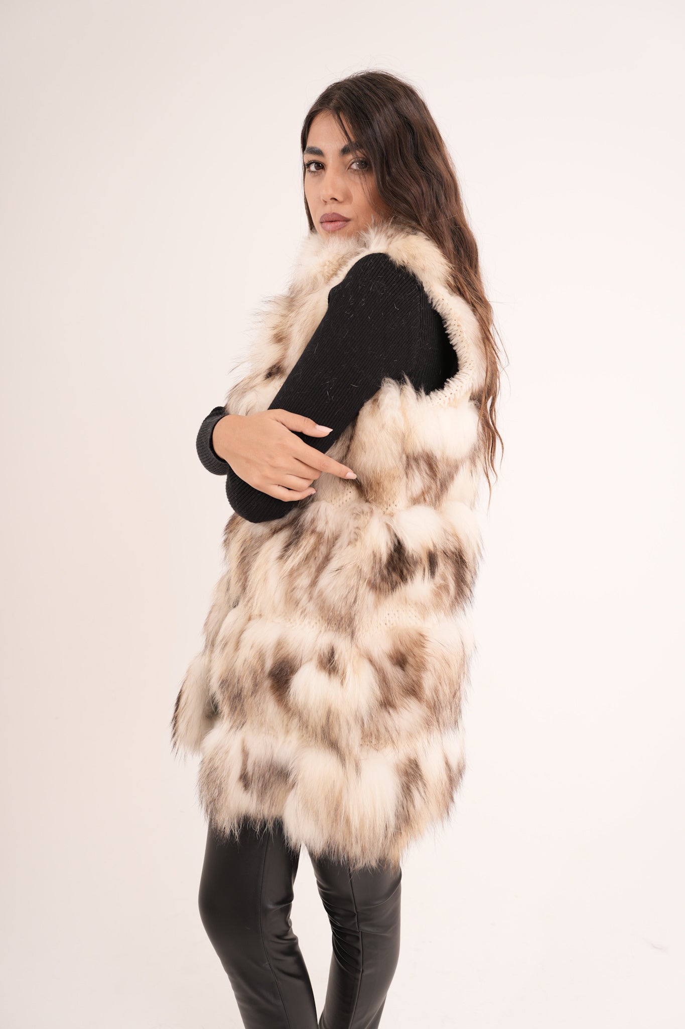 Gilet in volpe dinasty