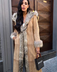 Cappotto in renna e interno in volpe Penelope