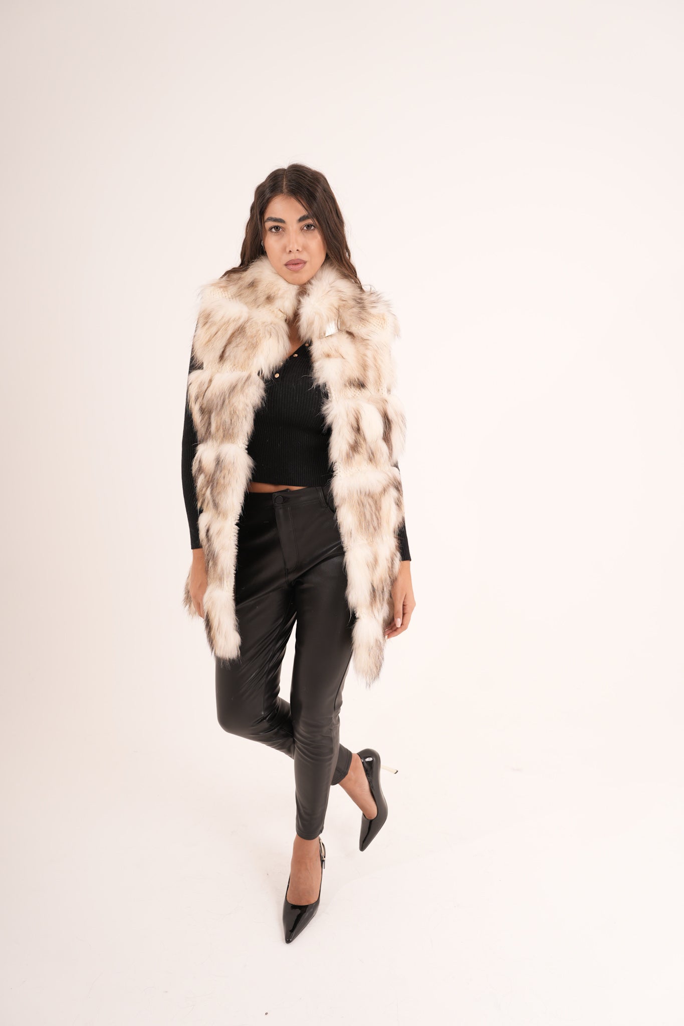 Gilet in volpe dinasty