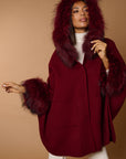 DIVA LUXURY CAPE bordeaux