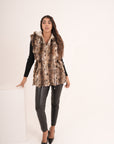 Gilet in lapin Nora