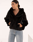 Visone con coulisse Morgana