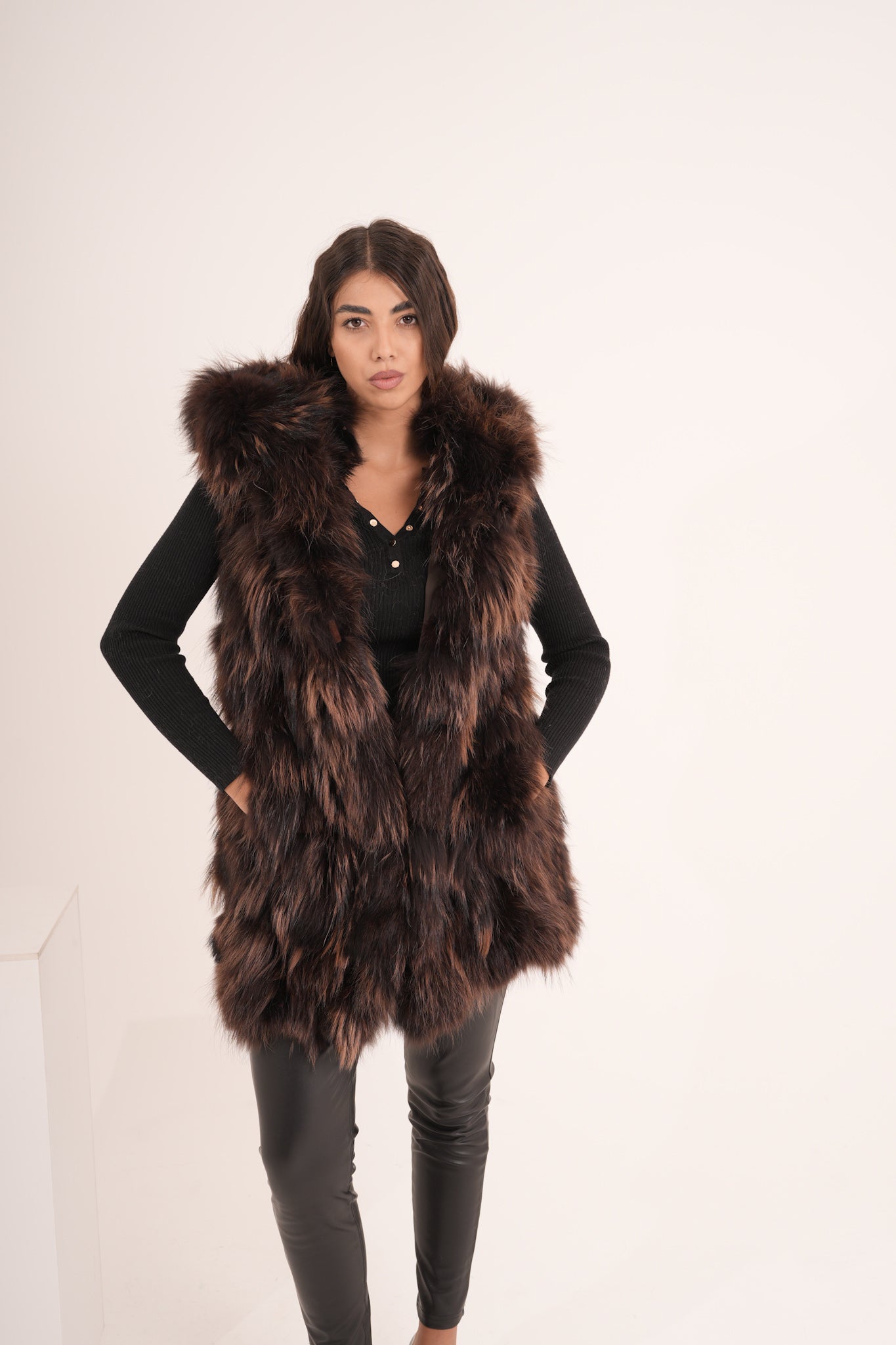 Gilet in volpe Brown mood