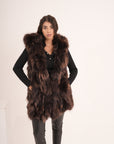 Gilet in volpe Brown mood