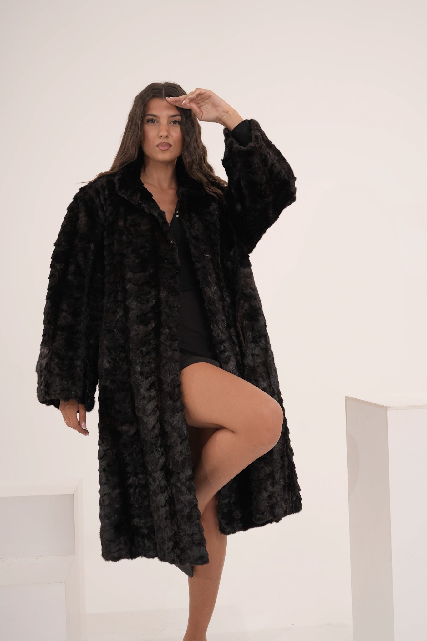 Visone celeste silver lux