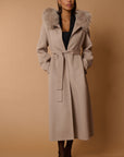 Dianne luxury coat beige
