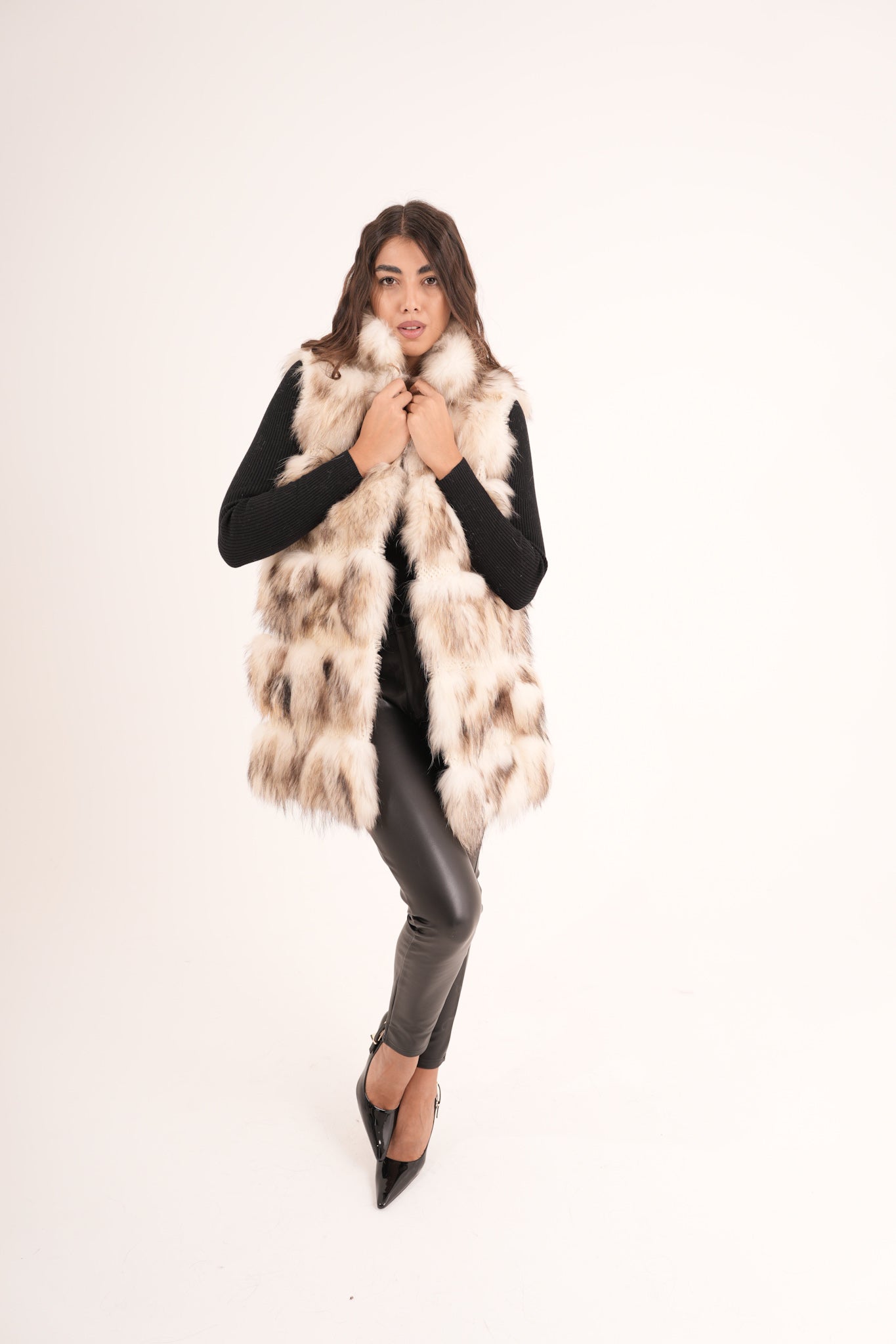 Gilet in volpe dinasty