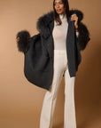 DIVA LUXURY CAPE grey