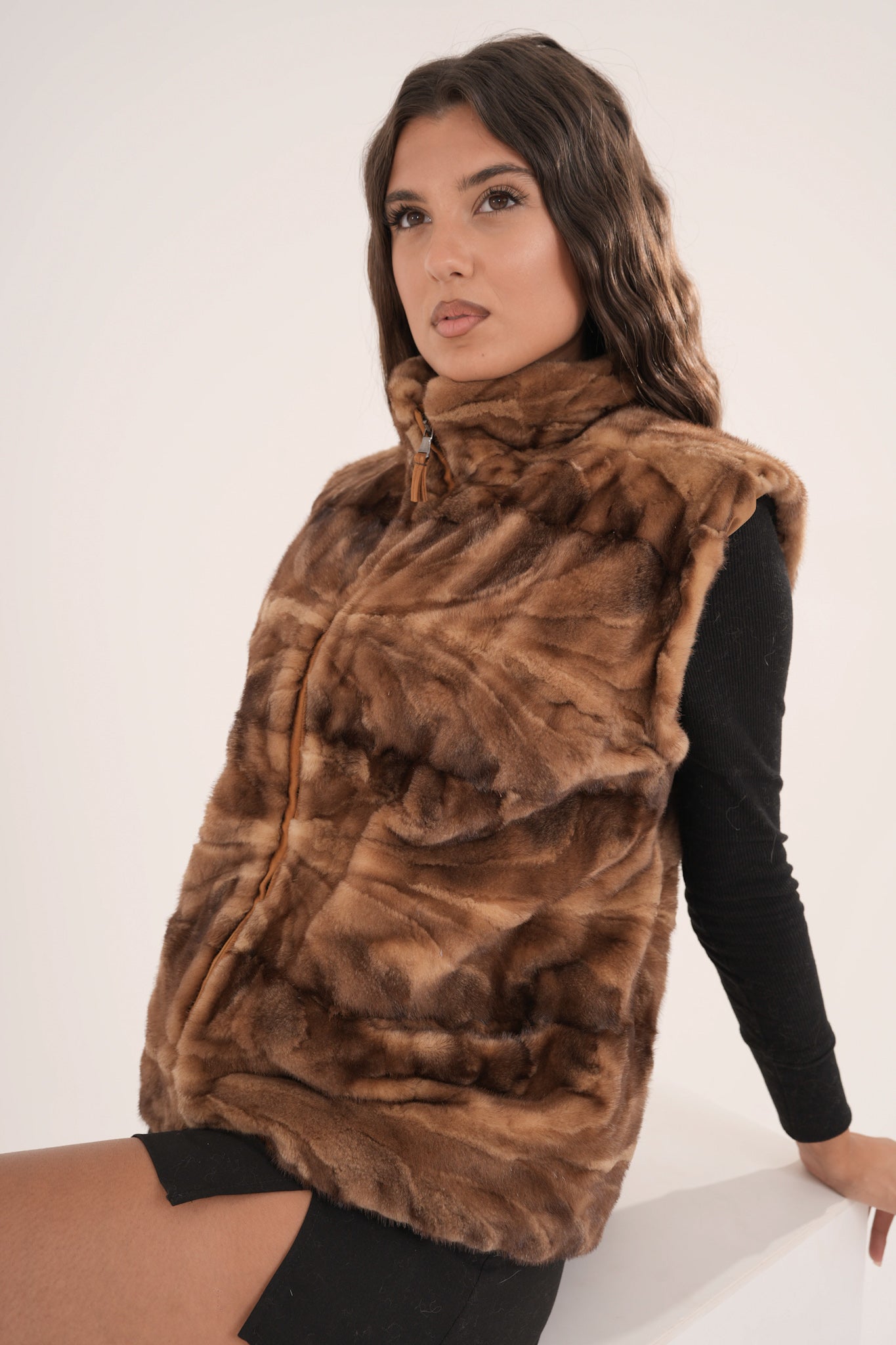 Gilet Ludovica blush