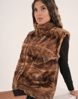 Gilet Ludovica blush