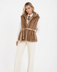 Gilet visone Erica