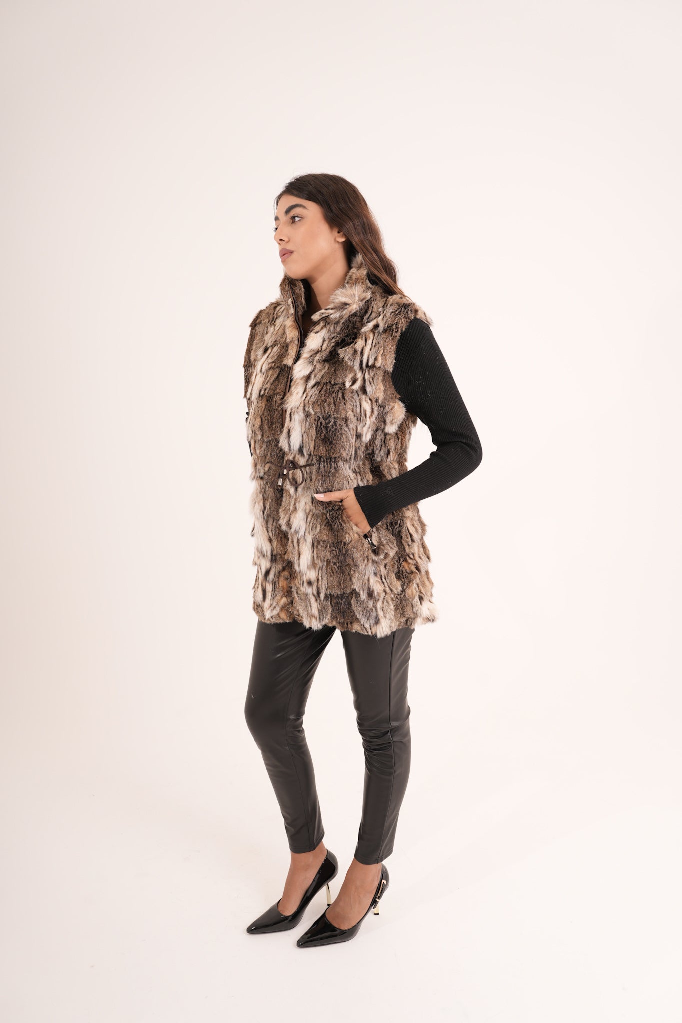 Gilet in lince