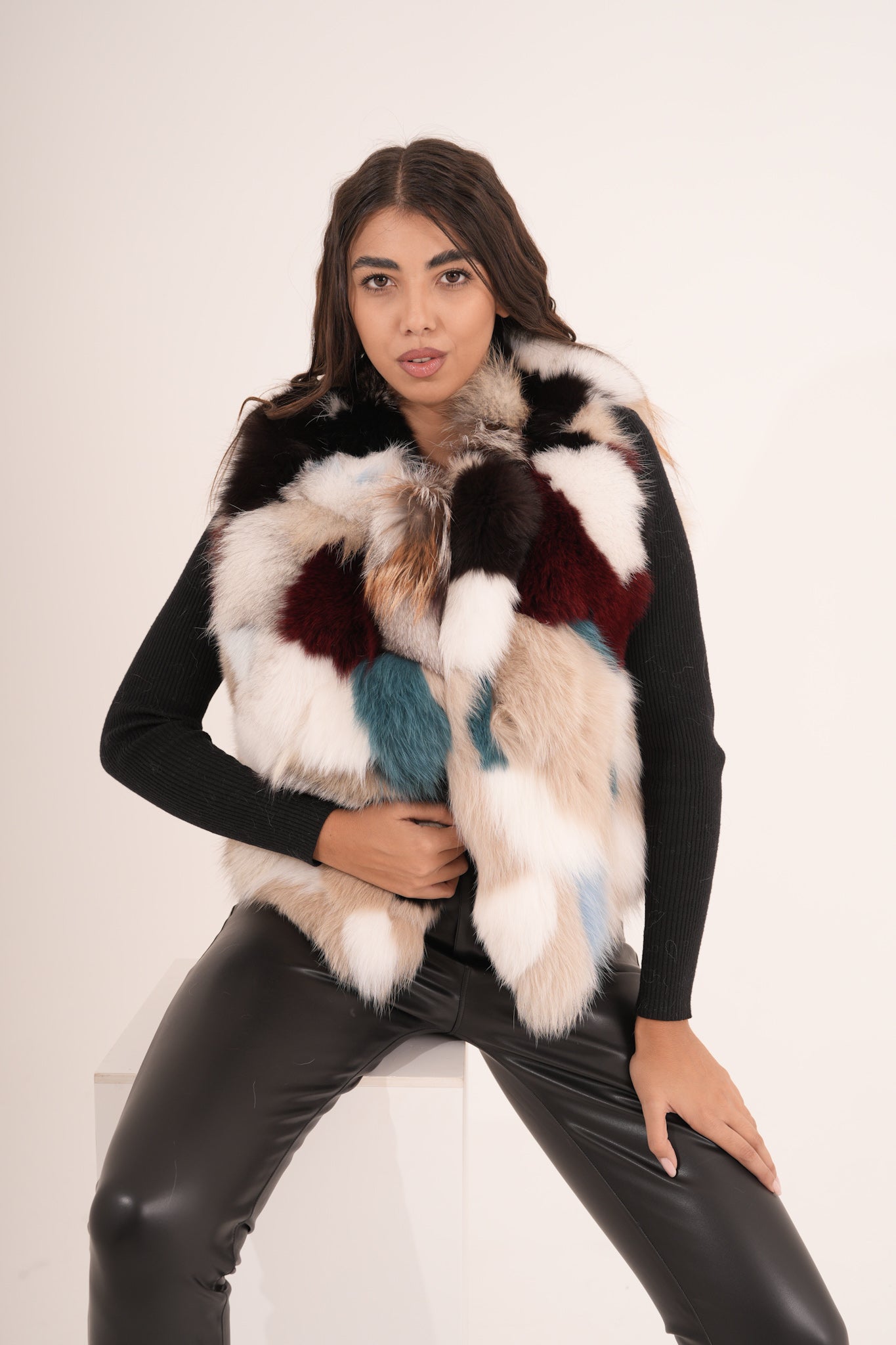 Gilet color volpe
