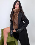 Set Cappotto + sotto giacca in visone