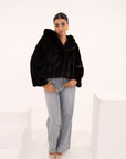 Visone con coulisse Morgana