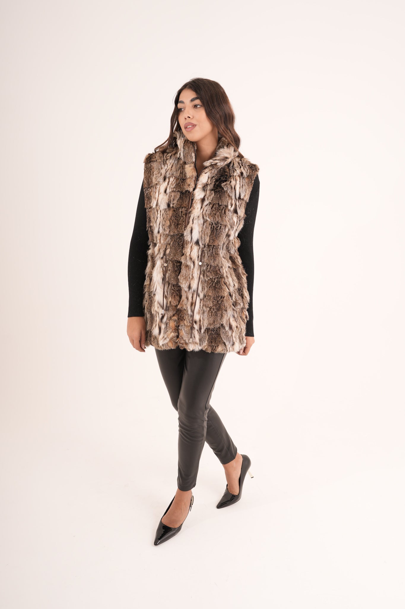 Gilet in lince