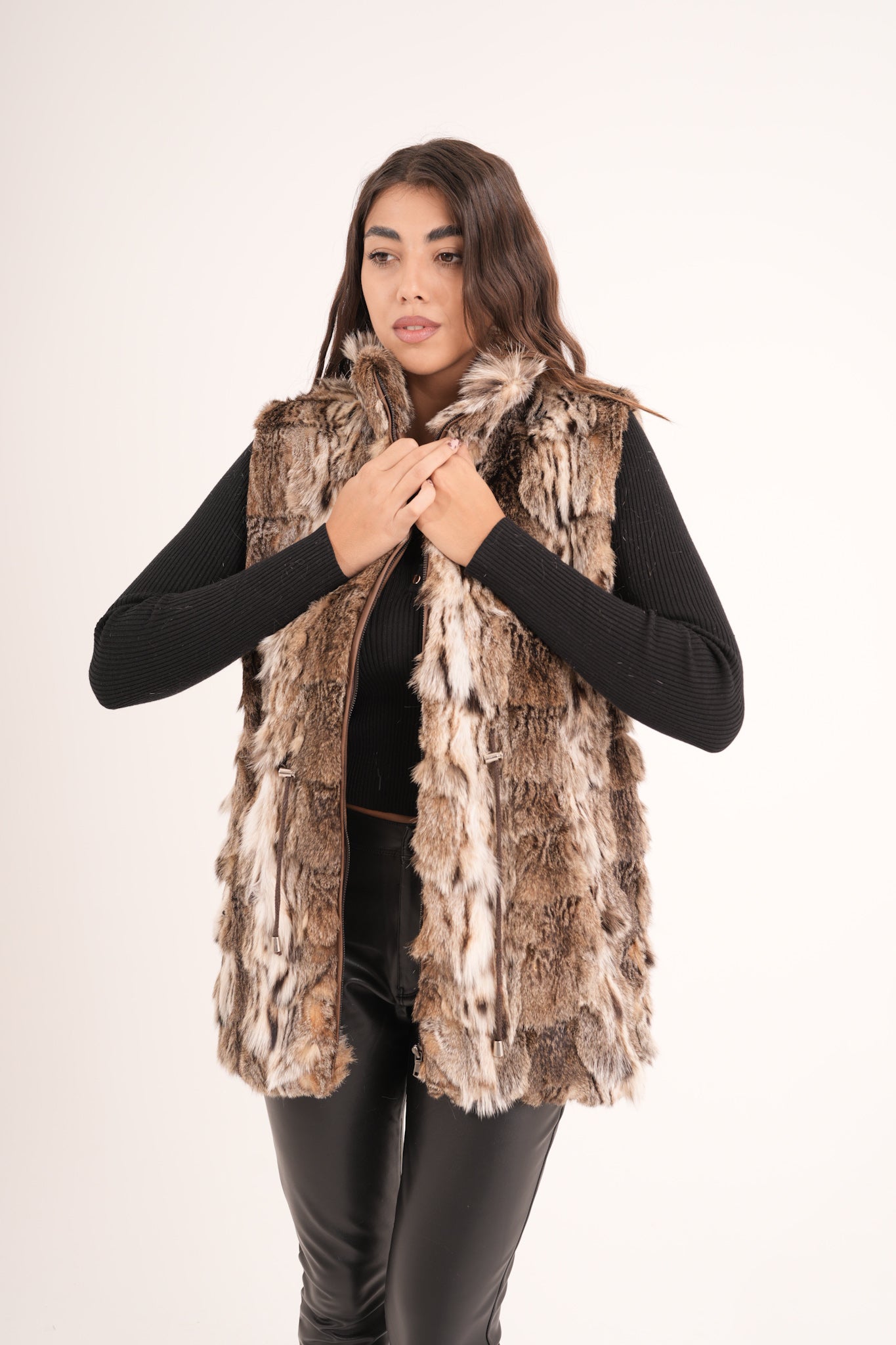 Gilet in lince