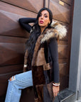 Gilet in visone Cris