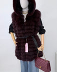 Gilet in volpe luxury