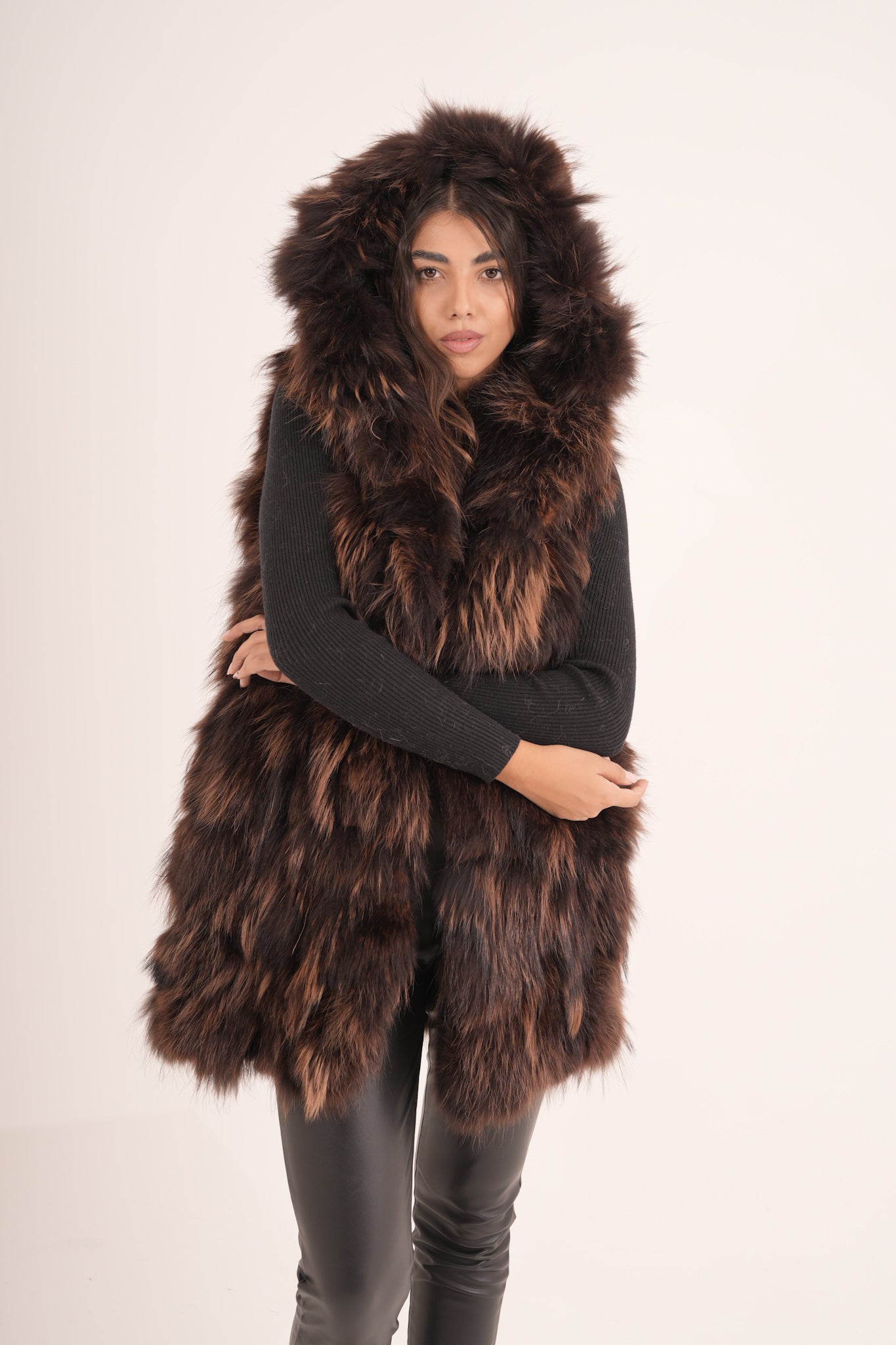 Gilet in volpe Brown mood