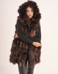 Gilet in volpe Brown mood