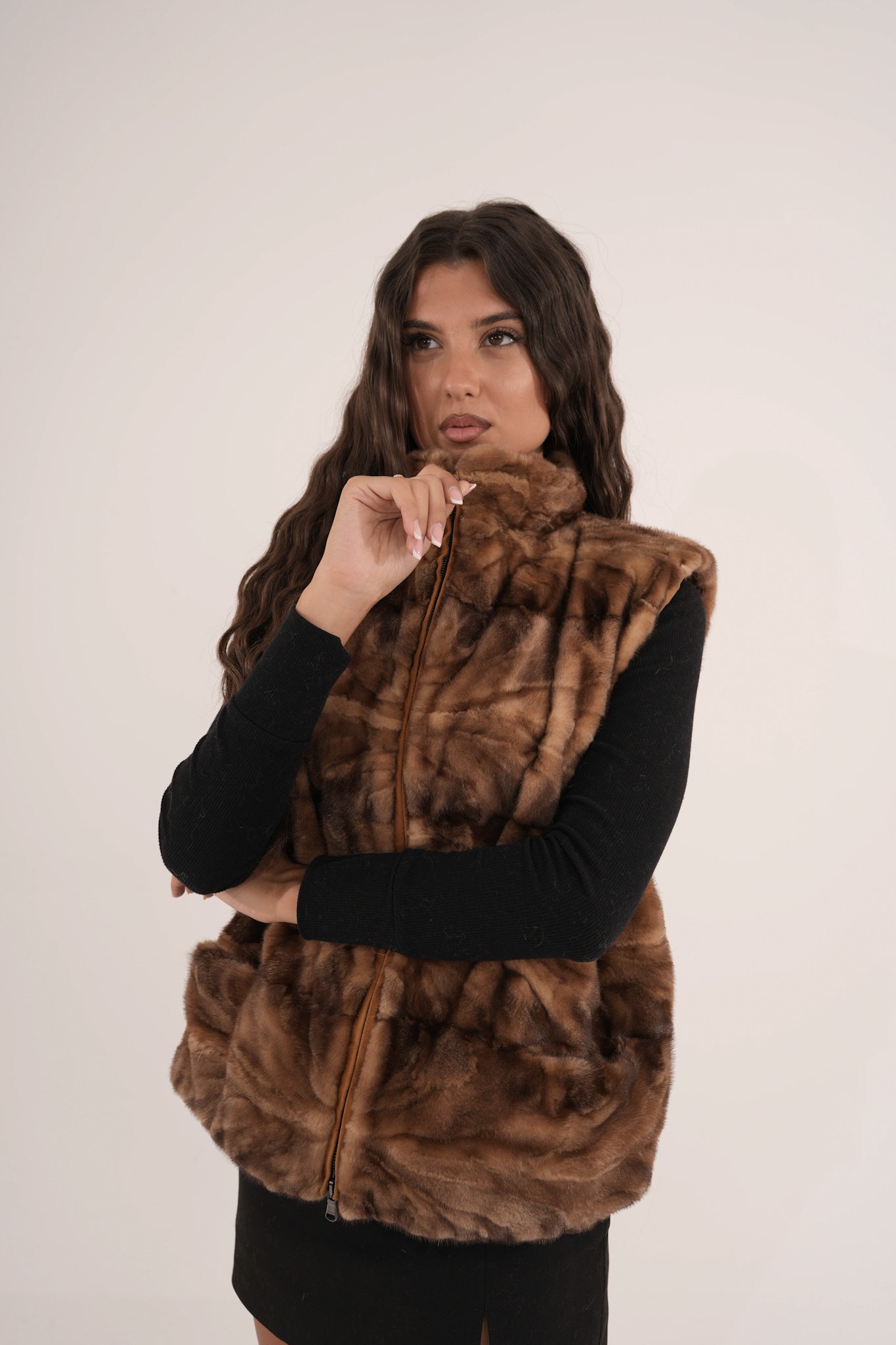 Gilet Ludovica blush