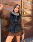 Gilet in Swakara run