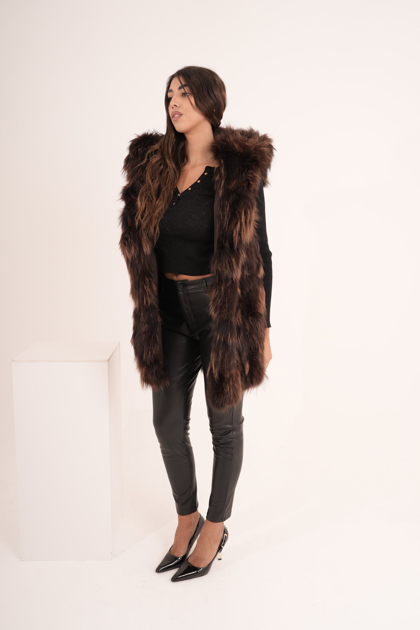 Gilet in volpe Brown mood
