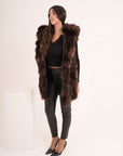 Gilet in volpe Brown mood