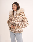 Visone con cappuccio ally plin