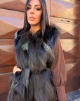 Gilet in volpe green