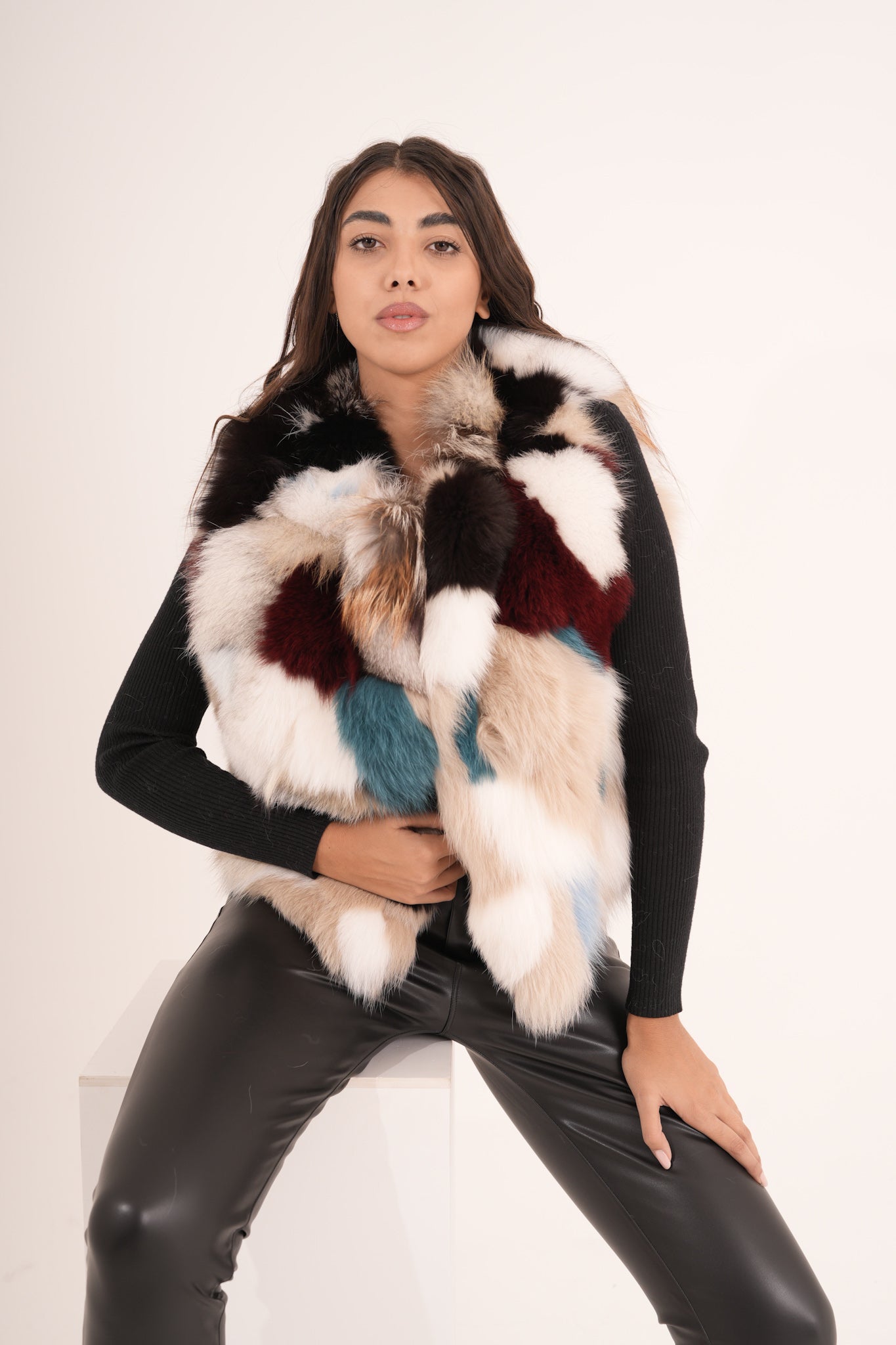 Gilet color volpe