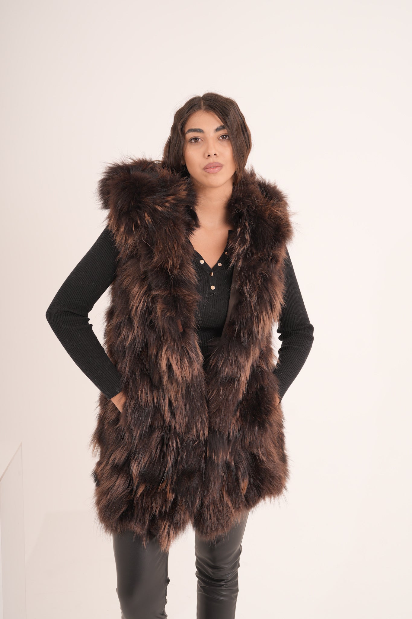 Gilet in volpe Brown mood